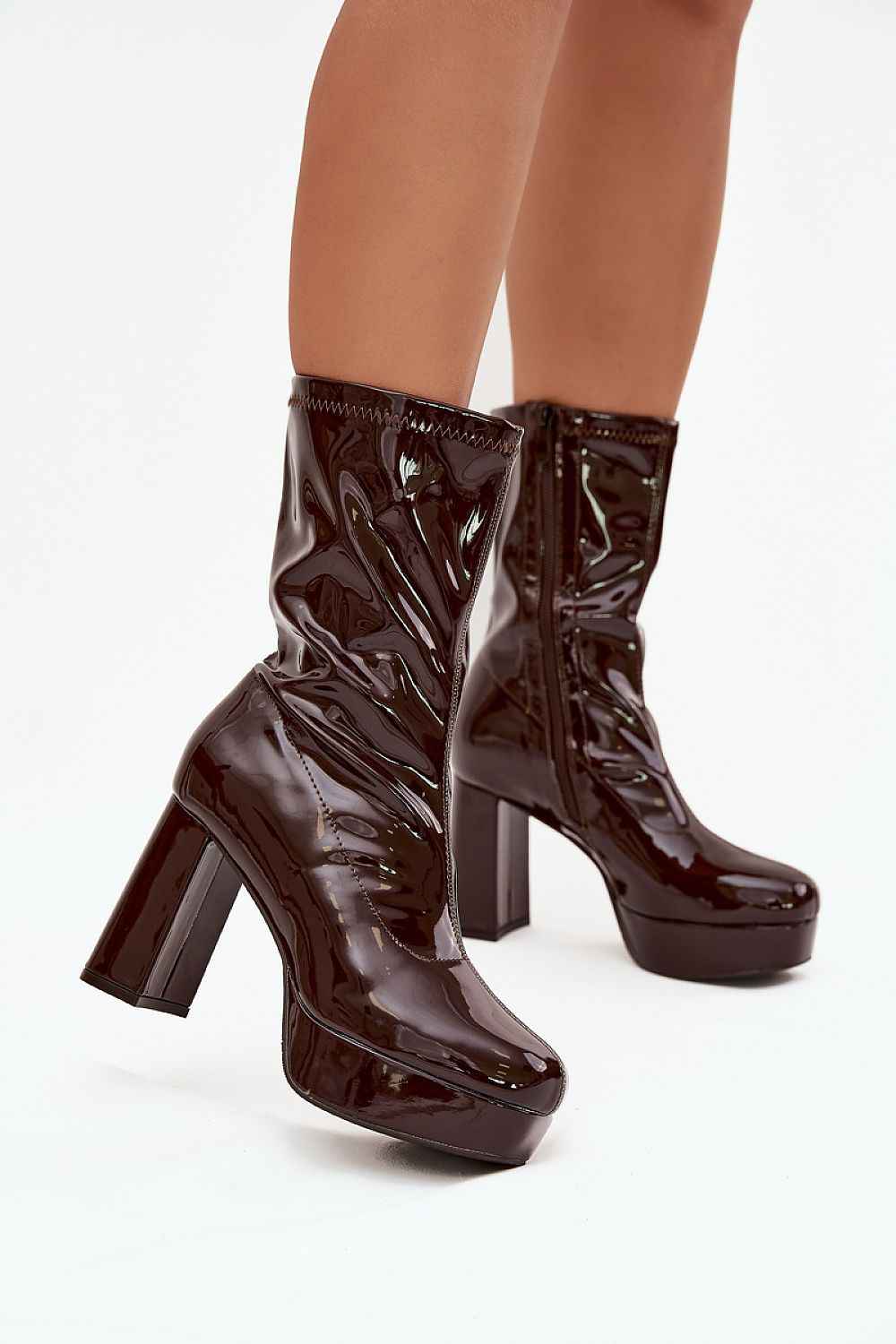 Heel boots model 219265